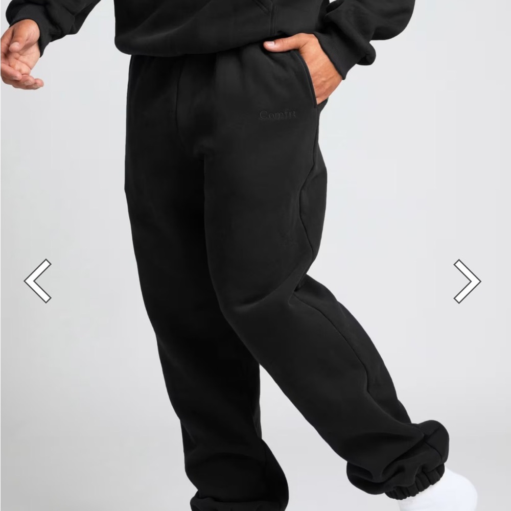 Comfrt Men's Black Sweatpants 2X NWOT - Picture 2 of 7